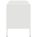 vidaXL TV skrinky 2 ks biele 68x39x50,5 cm oceľ