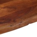 vidaXL Konferenčný stolík, medovo hnedý 110x55x40 cm, akáciový masív