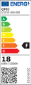 Q-32B 18W LED BATTEN LIGHT podlinkové svetlo - biele QTEC 60cm