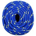 vidaXL Lodné lano modré 16 mm 25 m polypropylén