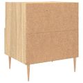 vidaXL Nočné stolíky 2 ks dub sonoma 40x35x47,5 cm kompozitné drevo