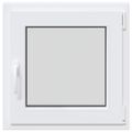 vidaXL Otočné a sklopné okno do suterénu RISOR 60 x 60 cm PVC a sklo