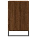 vidaXL Botník hnedý dub 102x36x60 cm spracované drevo