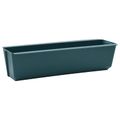 vidaXL Kvetinové boxy pre euro palety 24 ks Zelená 36 x 13,5 x 9,5 cm