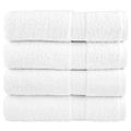 vidaXL Prémiové sprchové uteráky SOLUND 4 ks biele 70x140 cm 600 g/m2