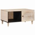 vidaXL Konferenčný stolík Biela 100 x 54 x 40 cm Kompozitné drevo