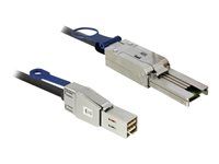 Externý kábel SAS – SAS 6 Gbit/s – 36 pinov 4x Mini SAS HD (SFF-8644) (samec) na 26 pinov 4x tienený Mini MultiLane SAS (SFF-8088) (samec) – 3 m