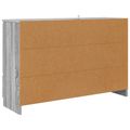 vidaXL Servírovacia skriňa Sivý Sonoma 100 x 30 x 65,6