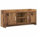vidaXL TV skrinka 102 x 33 x 47 cm Staré drevo Kompozitné drevo