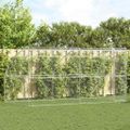 vidaXL Psí kennel 2 ks Strieborná 4 x 2 x 2 m Pozinkovaná oceľ