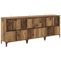 vidaXL Komody 3 ks Staré drevo 60 x 35 x 70 cm Kompozitné drevo