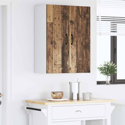 vidaXL Dvierka na umývačku Kalmar Staré drevo 60 x 31 x 80 cm