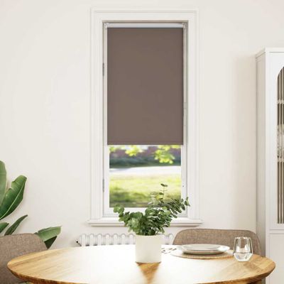 vidaXL Roleta zatemnenie Coffee 55x150 cm Šírka látky 50,7cm Polyester