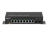Prepínač - L3 - riadený - 8 x 10/100/1000 (8 PoE+) + 2 x 10 Gigabit SFP+ - bočné prúdenie vzduchu - desktop - PoE+ (220 W)