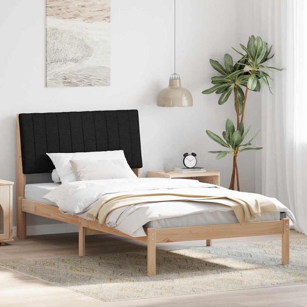 vidaXL Rám postele Hnedá 100 x 200 cm Masívne borovicové drevo