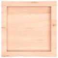 vidaXL Stolová doska 40x40x(2-4) cm neošetrený masív živé hrany