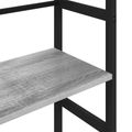 vidaXL Regál na knihy 2 úrovní 40 x 29,5 x 81 cm Kompozitné drevo