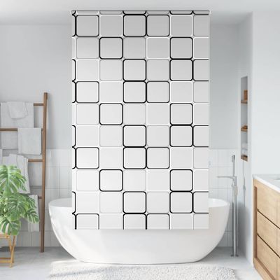 vidaXL Sprchová roleta, 130x240 cm, šírka látky 126 cm