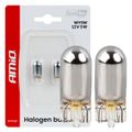 Halogénové žiarovky WY5W 12V5W LumiTec CHROME 2ks AMiO-04628