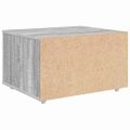 vidaXL Zásuvkový kabinet 55 x 45 x 31 cm Sivý Sonoma