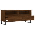 vidaXL TV skrinka hnedý dub 100x34,5x44,5 cm kompozitné drevo