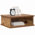 vidaXL Nočný stolík 2 ks Staré drevo 40 x 31 x 15 cm Kompozitné drevo