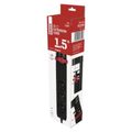Predĺžovací kábel EMOS P1311PD 1,5m/3 zásuvky/vypínač/uchytenie na stôl/USB/čierny/PVC/1,5mm2