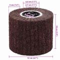vidaXL Brúsne valce 3 ks Hnedá 12 x 12 x 10 cm Syntetické vlákno