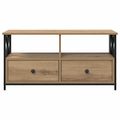 vidaXL TV skrinka 90 x 33 x 45 cm Remeselný dub