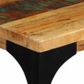 vidaXL Príručný stolík z recyklovaného dreva 120x35x76 cm
