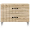 vidaXL Nočný stolík Dub sonoma 62 x 34,5 x 47,5 cm Kompozitné drevo