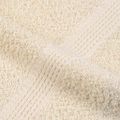 vidaXL Utierky na umývanie FROGN 10 ks krémové 30x30 cm 360 g/m²