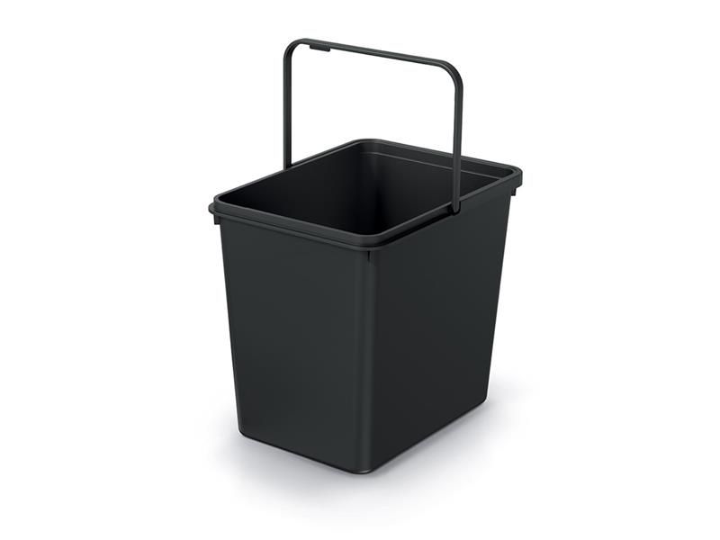 Odpadkový kôš SYSTEMA BASIC čierny 23l