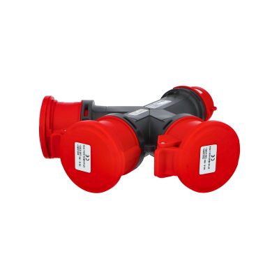 Rozbočovač (adaptér) 15004 IP54 400V/16A/5P 6h, 3 vývody - SpeedPRO