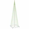 vidaXL Vianočný stromček s hrotom 1134 rôznofarebných LED 800 cm