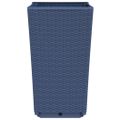 vidaXL Záhradné kvetináče 4 ks, modrosivé 32,5x32,5x57 cm, PP