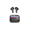 Slúchadlá Forever Bluetooth s ANC + ENC displejom TWSS-500 čierna