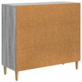 vidaXL Servírovacia skriňa Sivý Sonoma 89 x 34,5 x 80 cm