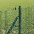 vidaXL Zváraná drôtená ohrada na upevnenie 100 x 0,5 m Zelená