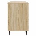 vidaXL Stôl Dub sonoma 142,5 x 50 x 75 cm Kompozitné drevo