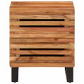 vidaXL Nočný stolík 40x34x46 cm akáciový masív