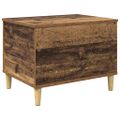 vidaXL Nočný stolík Staré drevo 60 x 44,5 x 45 cm Kompozitné drevo