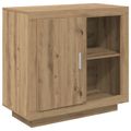 vidaXL Servírovacia skriňa Remeselný dub 80 x 40 x 75 cm