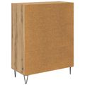 vidaXL Servírovacia skriňa Remeselný Dub 69,5 x 34 x 90 cm