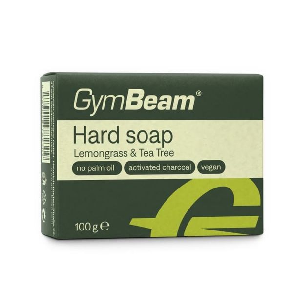 Tuhé mydlo Lemongrass & Tea tree oil 100 g - GymBeam