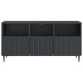 vidaXL TV skrinka Čierna 102 x 34,5 x 50 cm Kompozitné drevo