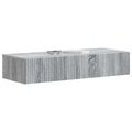 vidaXL Nástenný bočný stôl 87,5 x 34,5 x 17 cm Kompozitné drevo