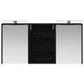vidaXL Set kabinetov do kúpeľne 3 ks 126 x 16 x 62.5 cm