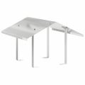 vidaXL Komínový kryt Strieborná 50 x 50 x 37 cm Nerezová oceľ