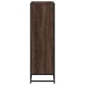 vidaXL Knižnica hnedý dub sonoma 65,5x33x107,5 cm kompozitné drevo